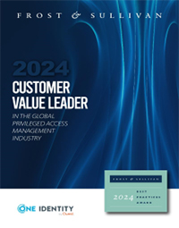 One Identity Receives Frost & Sullivan’s Customer Value Leadership Award